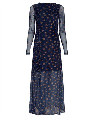 MSCHGinie Illenora Kjole - Mari Blue Flwr